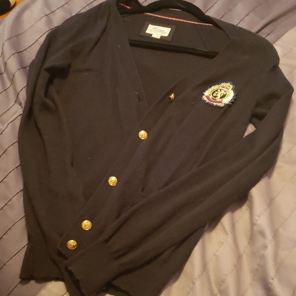 ISO Black Nerd-Cardigan
